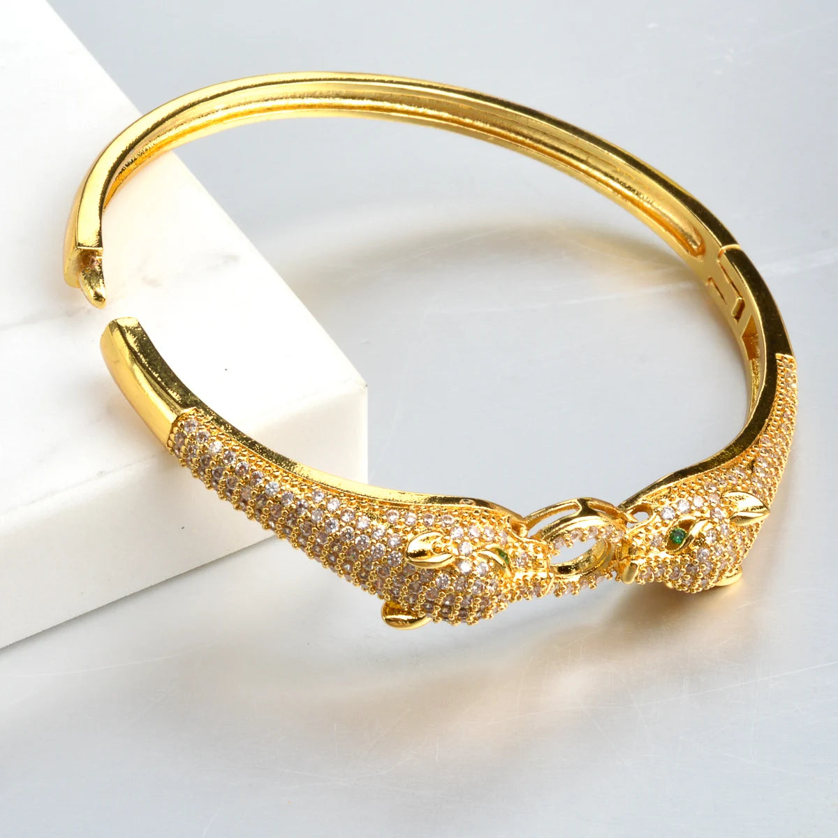 Charmoment Gold Stainless Steel Punk Bracelet